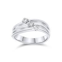 Anneau Gaurosa Femme in Or Diamante 0.160 Ct 10479995 - 10479995